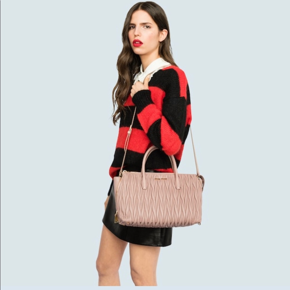 Authentic MiuMiu Nappa Leather Handbag - Picture 10 of 15